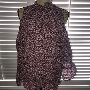 American Eagle Open Shoulder/Open Back Top